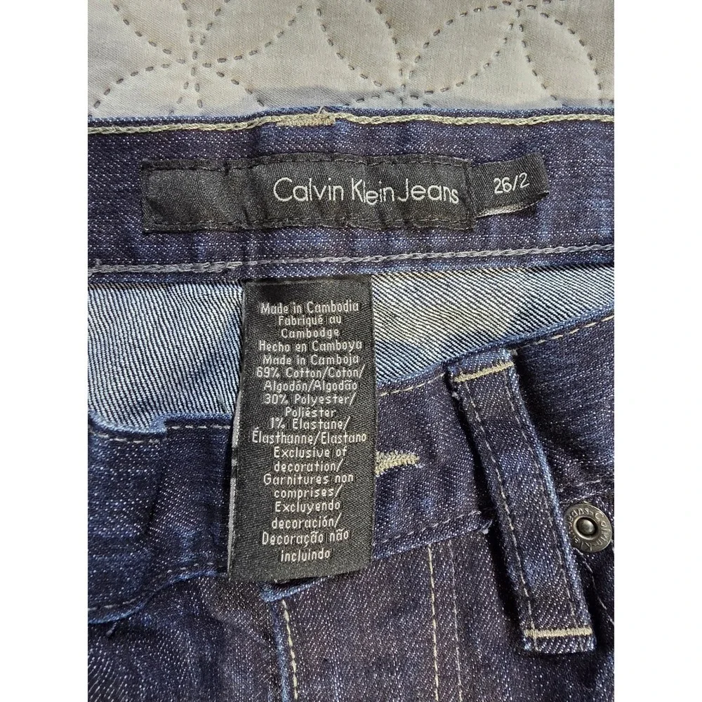 Calvin Klein Jeans Dark Indigo Flare Jeans